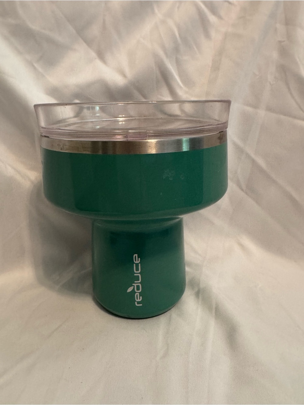 Reduce Insulated 16 oz Green saltini cocktail Tumbler with Lid